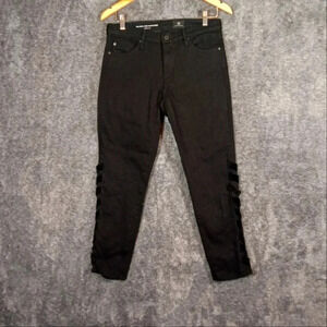 Adriano Goldschmied prima crop intertwined women's jeans size 27